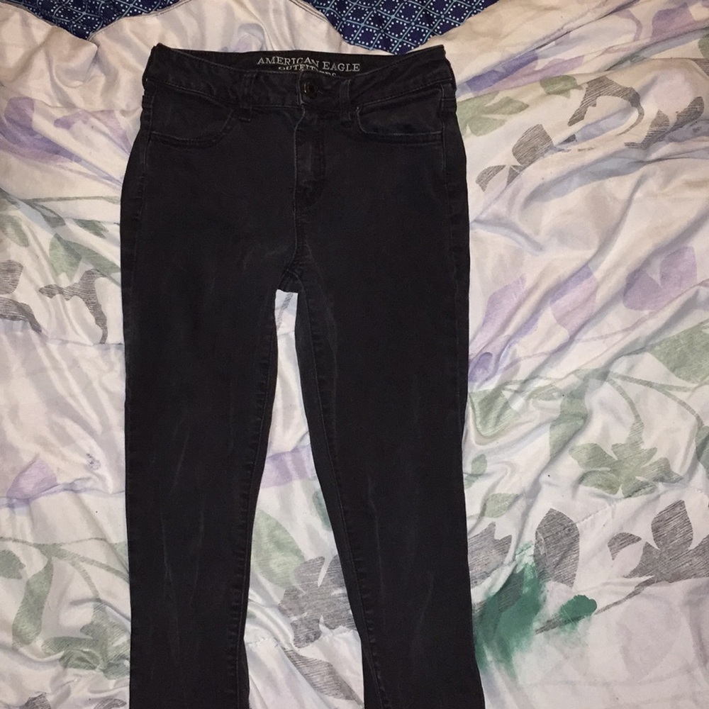 Black skinny jeans